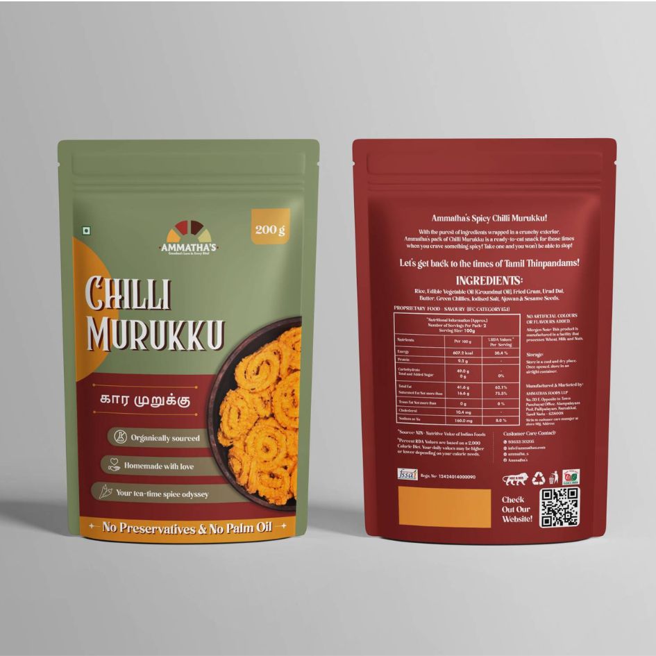 Green Chilli Murukku