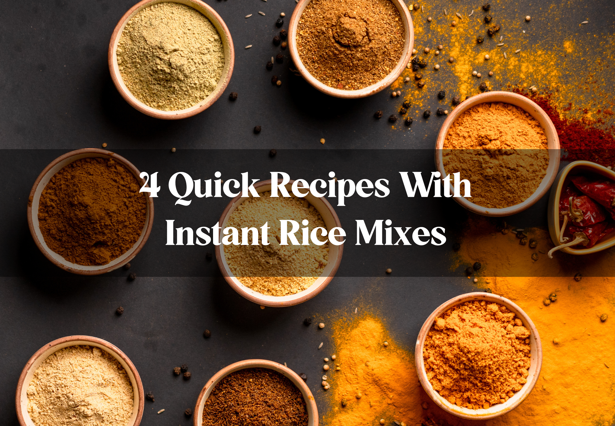 Ways Rice Mix 4 Quick Recipes With Instant Rice Mixes – ammatha's