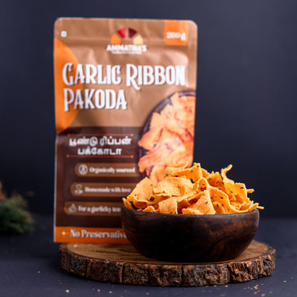 Garlic Ribbon Pakoda